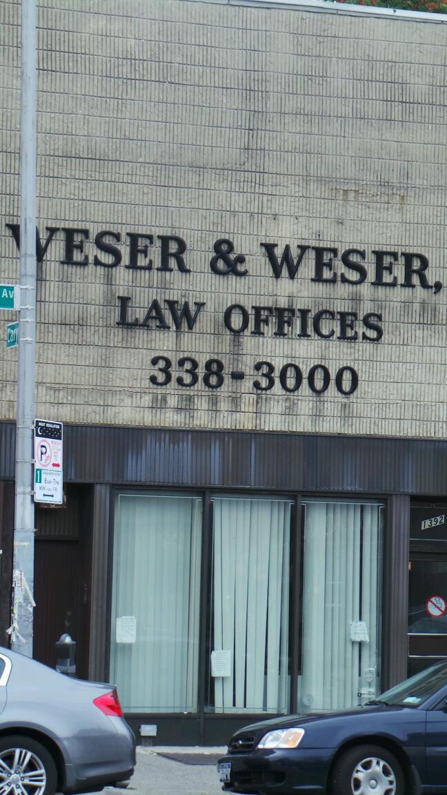 Photo of Weser & Weser PC in Kings County City, New York, United States - 1 Picture of Point of interest, Establishment, Lawyer