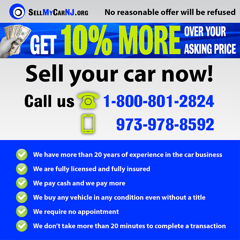 Photo of Sell My Car NJ in Hasbrouck Heights City, New Jersey, United States - 1 Picture of Point of interest, Establishment, Car dealer, Store