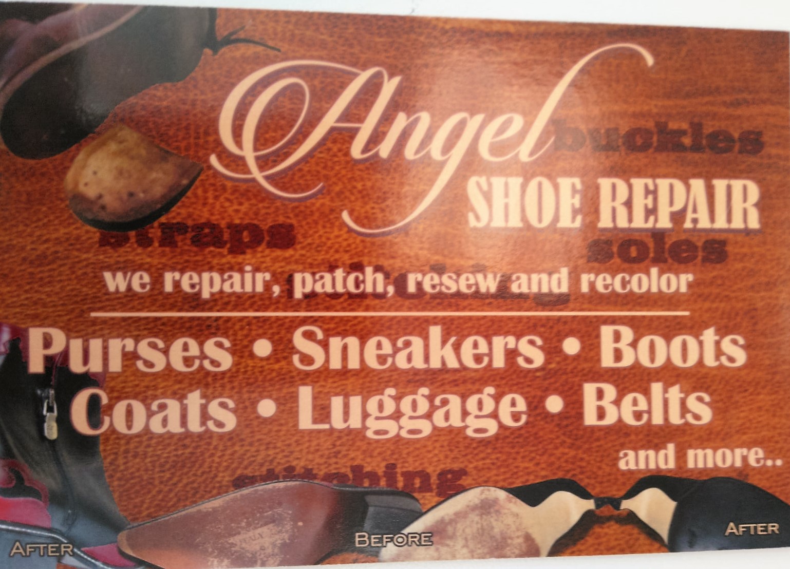shoe repair angel