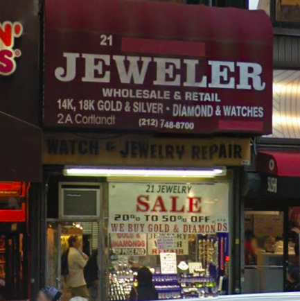 Photo of 21 Jewelry in New York City, New York, United States - 1 Picture of Point of interest, Establishment, Finance, Store, Jewelry store