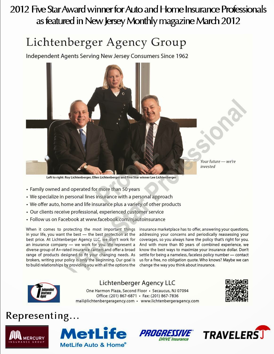 Photo of Lichtenberger Agency LLC in Secaucus City, New Jersey, United States - 5 Picture of Point of interest, Establishment, Insurance agency