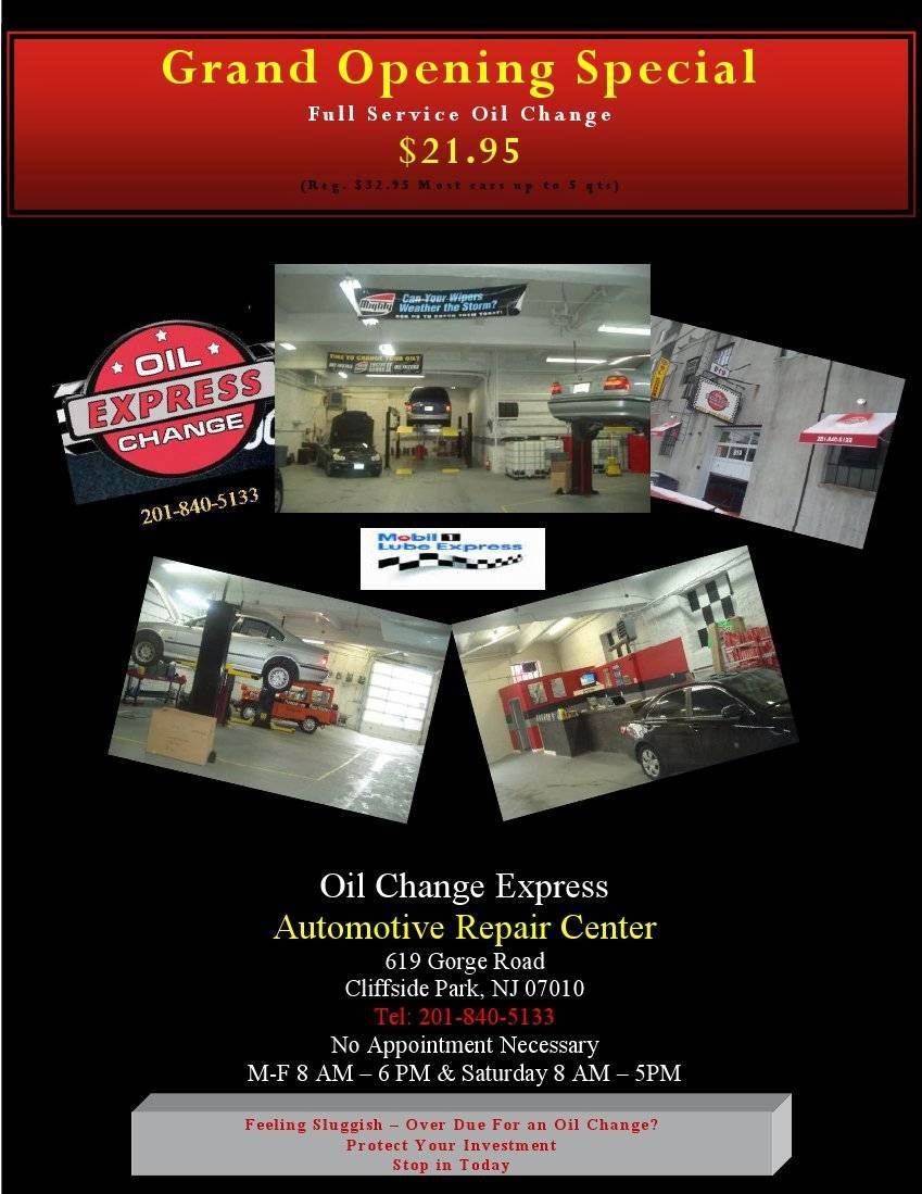 Photo of Oil Change Express in Cliffside Park City, New Jersey, United States - 7 Picture of Point of interest, Establishment, Car repair