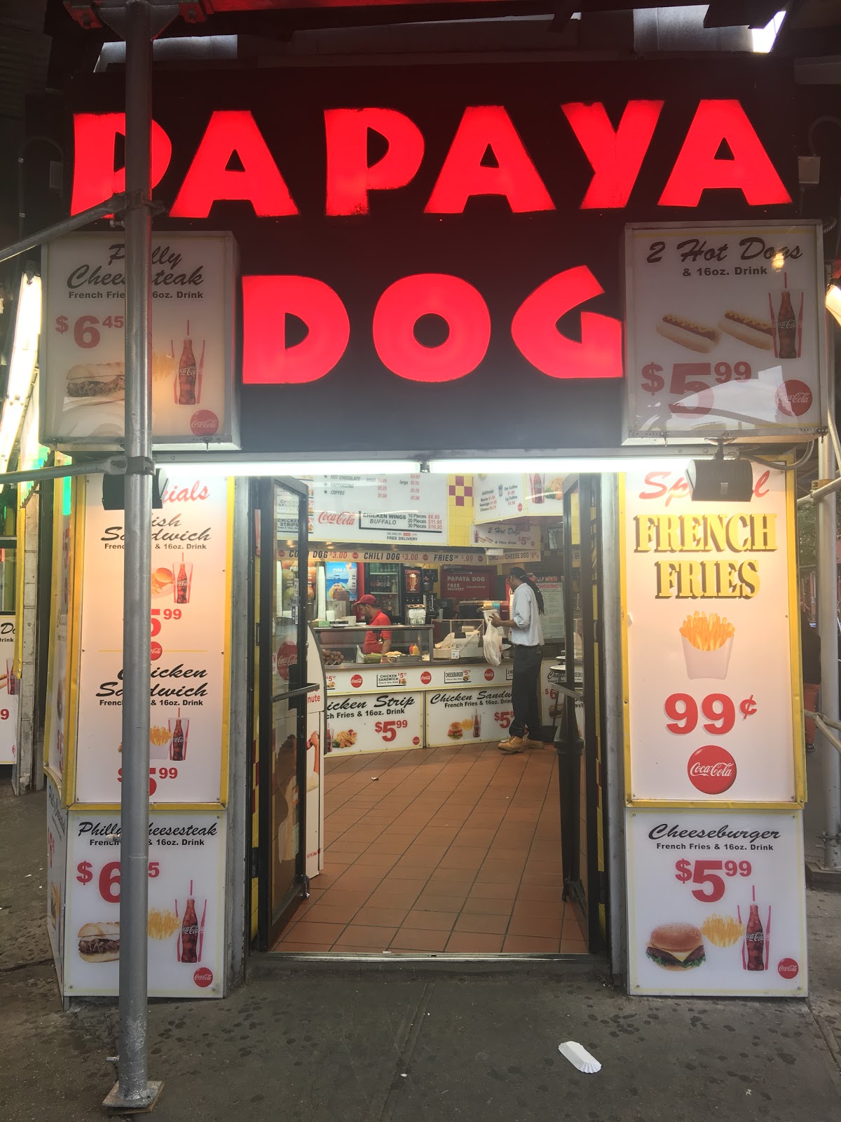 Photo of Papaya Dog in New York City, New York, United States - 3 Picture of Restaurant, Food, Point of interest, Establishment