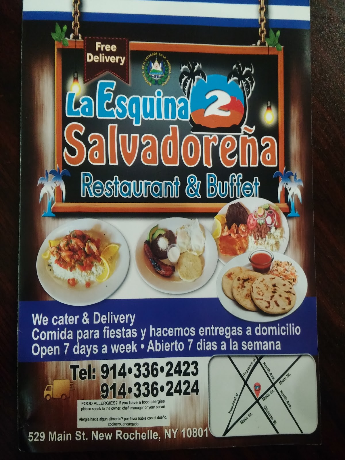 Photo of La Esquina Salvadoreña in New Rochelle City, New York, United States - 1 Picture of Restaurant, Food, Point of interest, Establishment