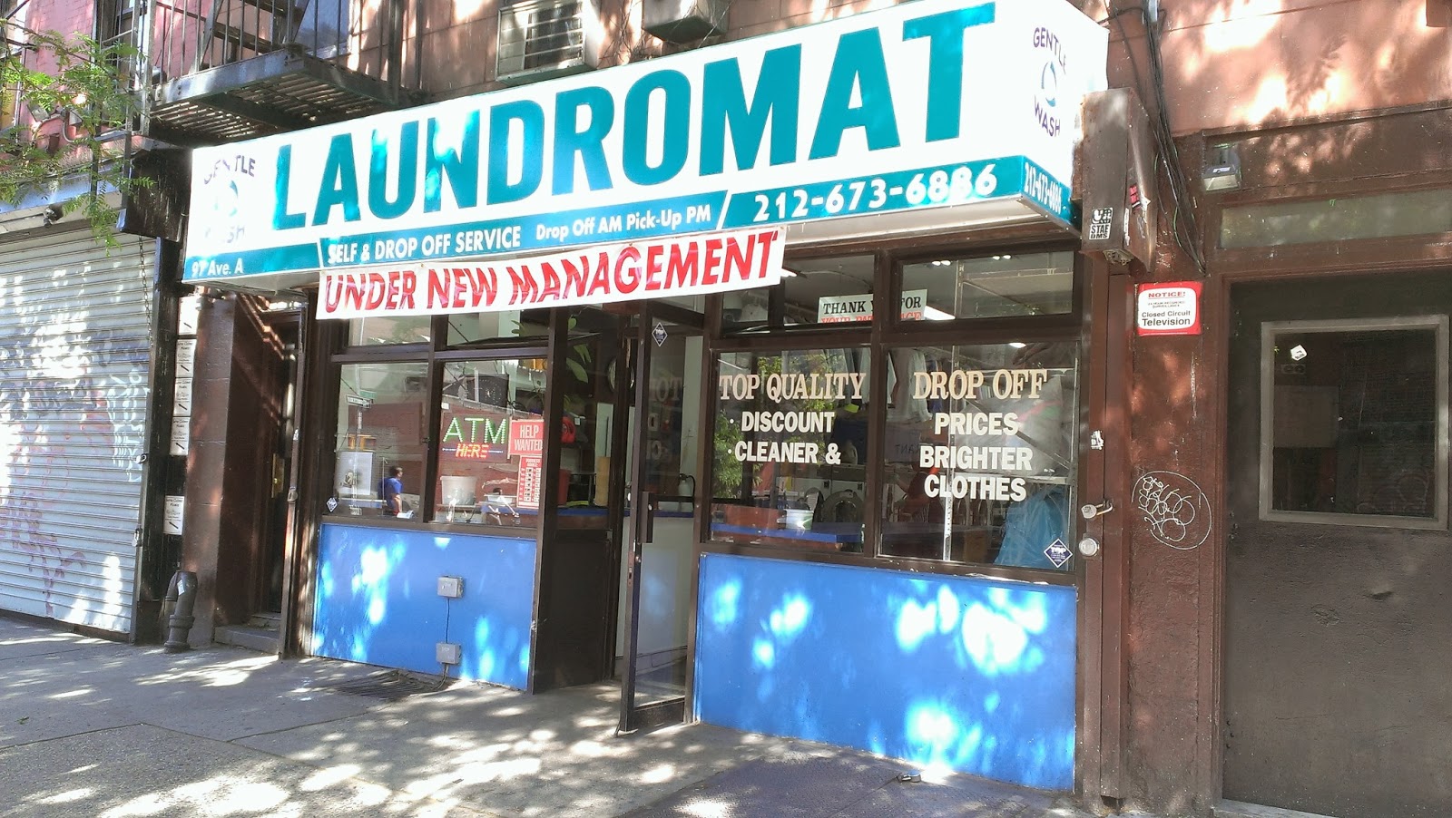 Photo of Gentle Wash Laundromat in New York City, New York, United States - 1 Picture of Point of interest, Establishment, Laundry