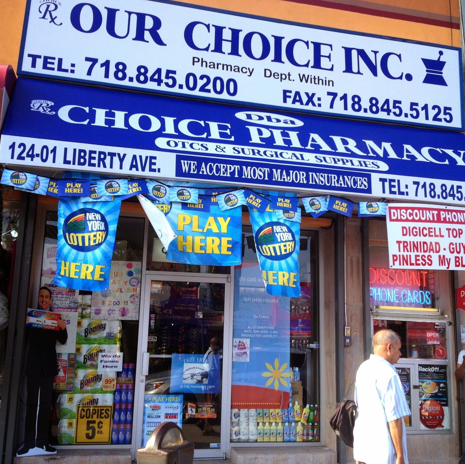 Photo of CHOICE PHARMACY in Queens City, New York, United States - 1 Picture of Point of interest, Establishment, Store, Health, Pharmacy