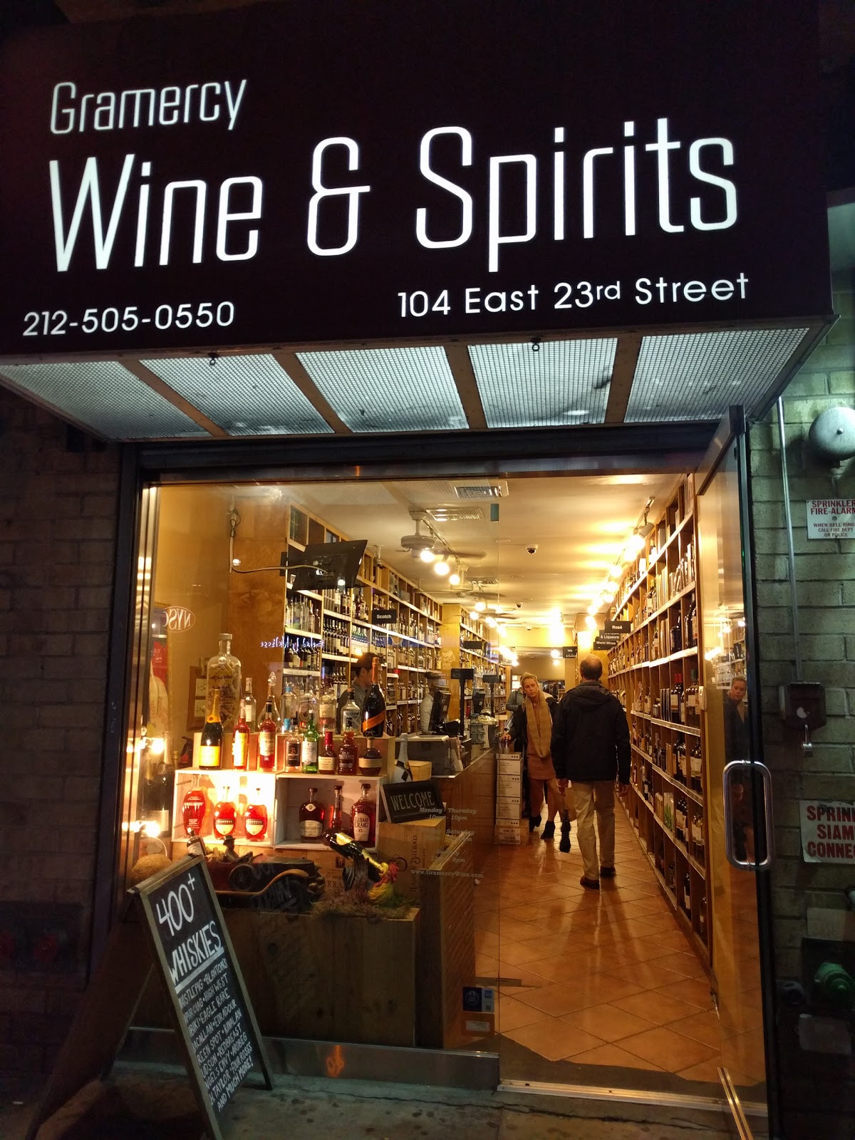 Photo of Gramercy Wine & Spirits in New York City, New York, United States - 1 Picture of Food, Point of interest, Establishment, Store, Liquor store