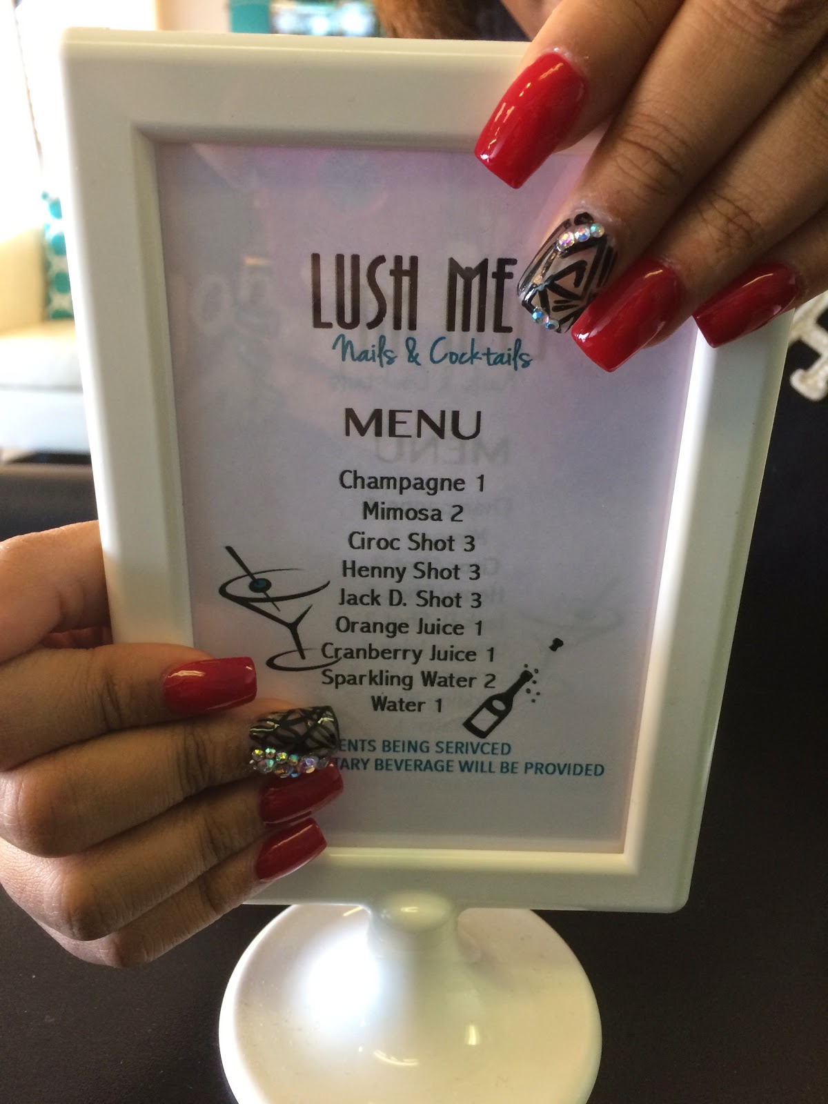 Photo of Lush Me Nails & Cocktails in Jamaica City, New York, United States - 6 Picture of Point of interest, Establishment, Beauty salon, Hair care