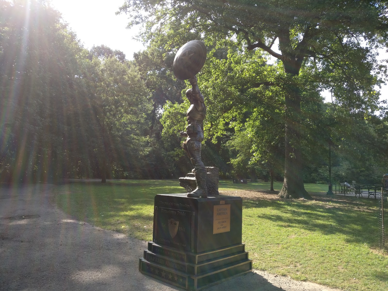 Photo of Captain America Statue (Prospect Park) in Kings County City, New York, United States - 1 Picture of Point of interest, Establishment