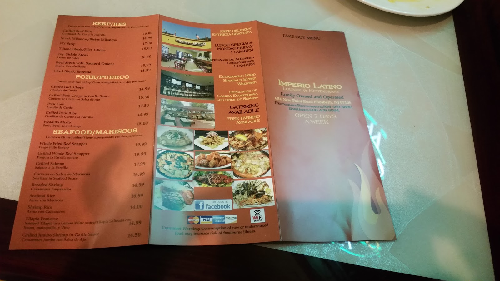 Photo of Imperio Latino Lounge and Restaurant in Elizabeth City, New Jersey, United States - 4 Picture of Restaurant, Food, Point of interest, Establishment, Bar