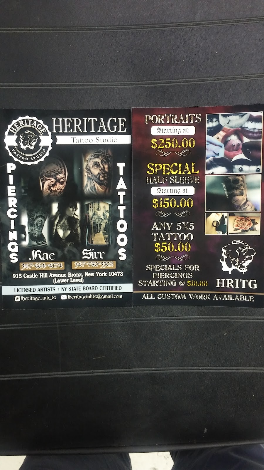 Photo of Heritage tattoo Studio in Bronx City, New York, United States - 5 Picture of Point of interest, Establishment, Store