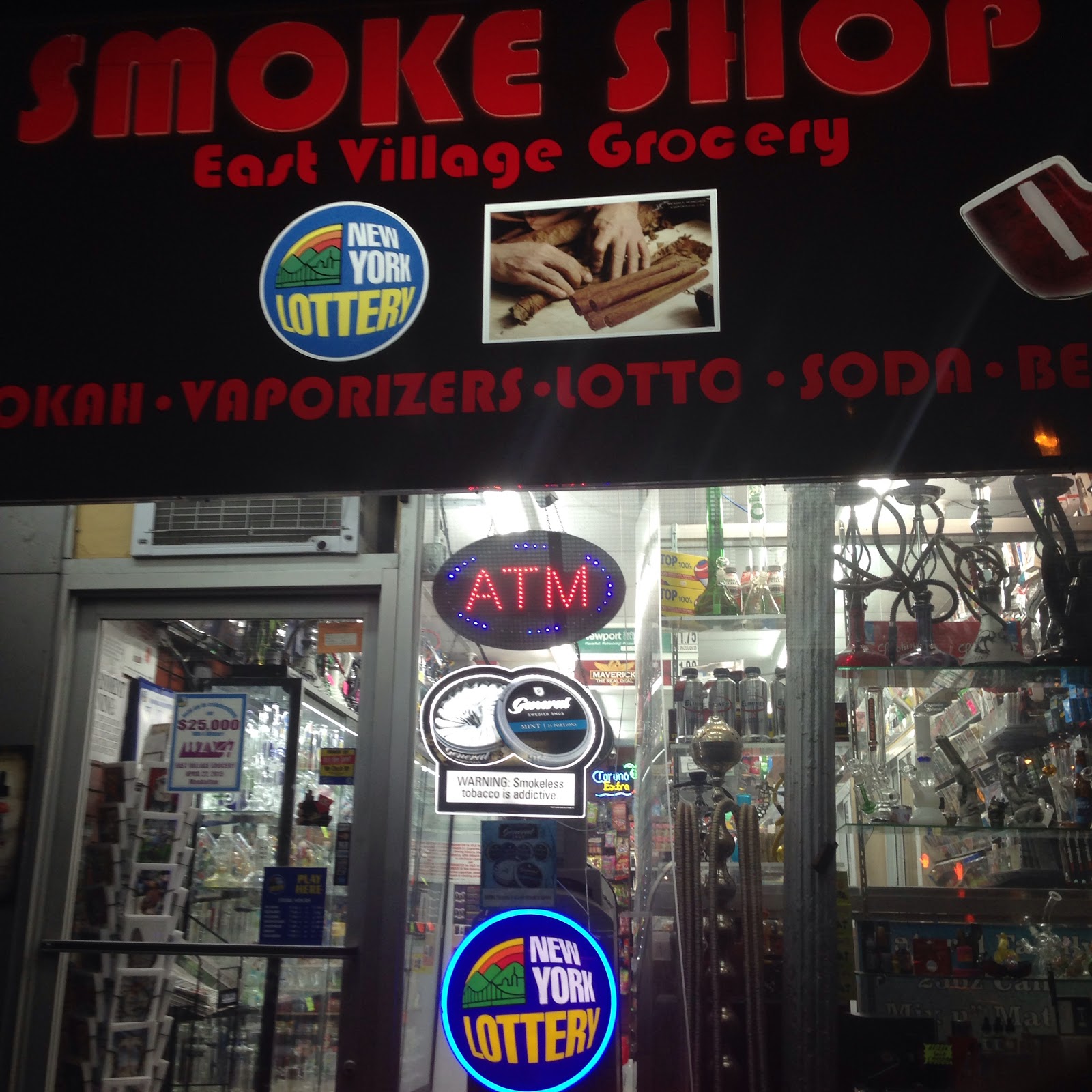 Photo of East village Smoke Shop in New York City, New York, United States - 3 Picture of Point of interest, Establishment, Store