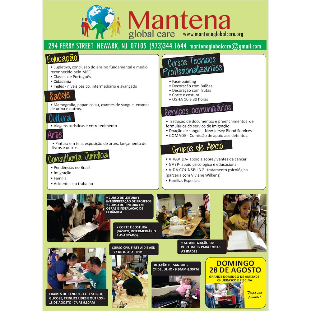 Photo of Projeto Mantena Ajuda Corp D/B/A Mantena Global Care in Newark City, New Jersey, United States - 6 Picture of Point of interest, Establishment