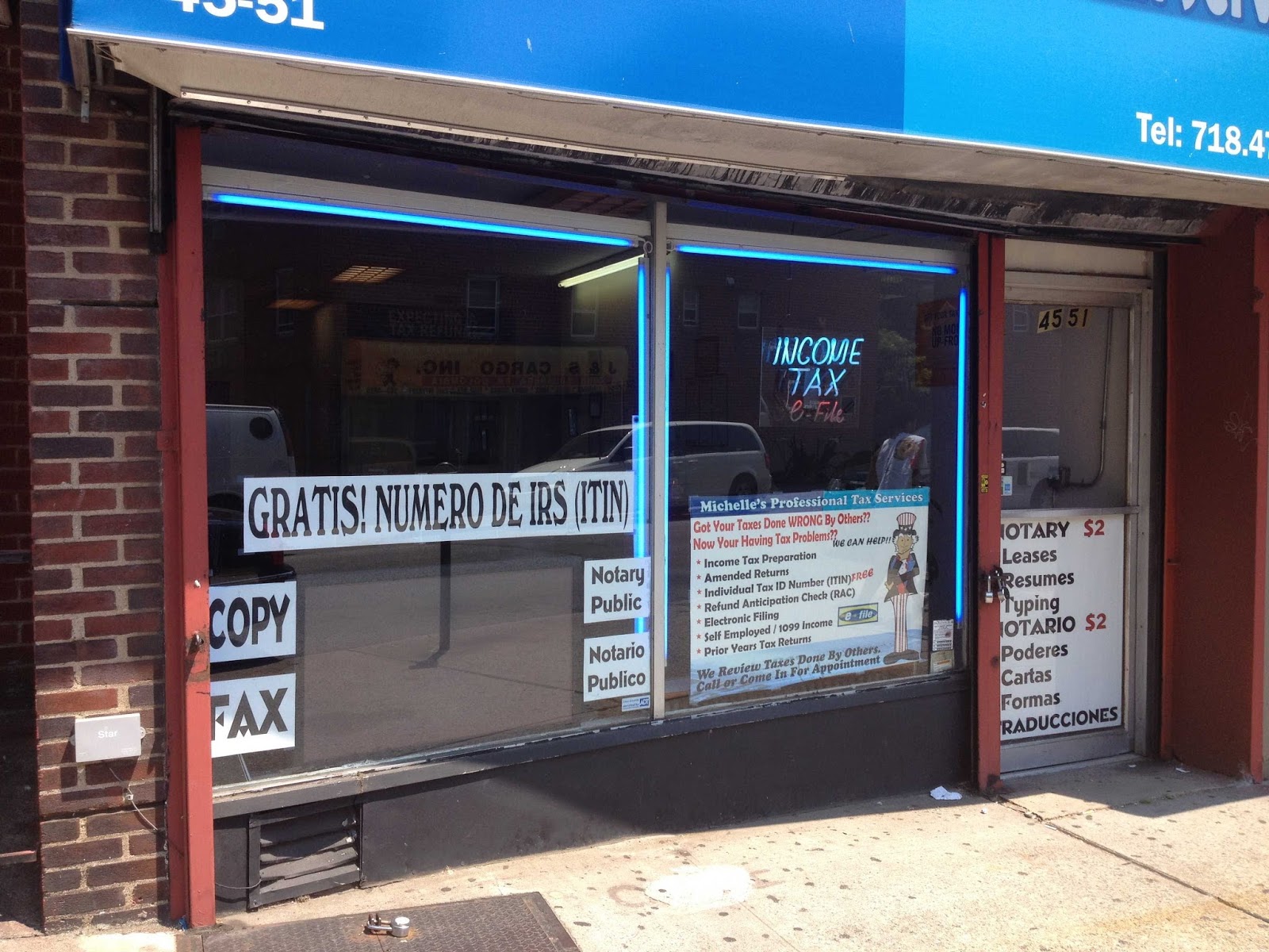 Photo of Michelle's InterNet Cafe Corporation. in Woodside City, New York, United States - 2 Picture of Point of interest, Establishment, Finance, Store, Accounting, Electronics store