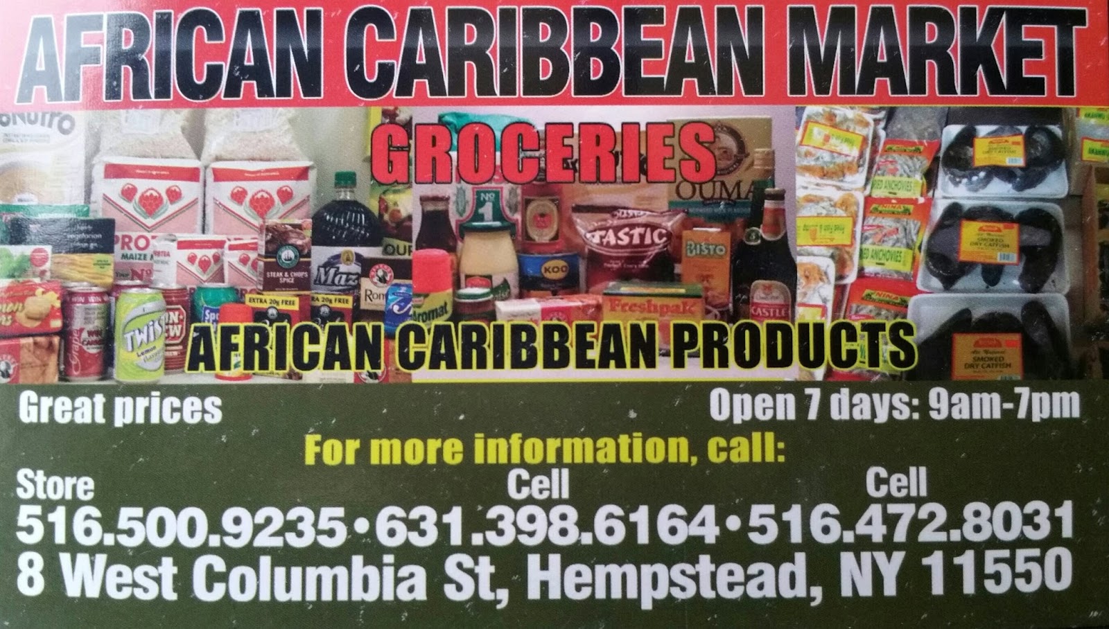 Photo of African Caribbean Market in Hempstead City, New York, United States - 7 Picture of Point of interest, Establishment, Store