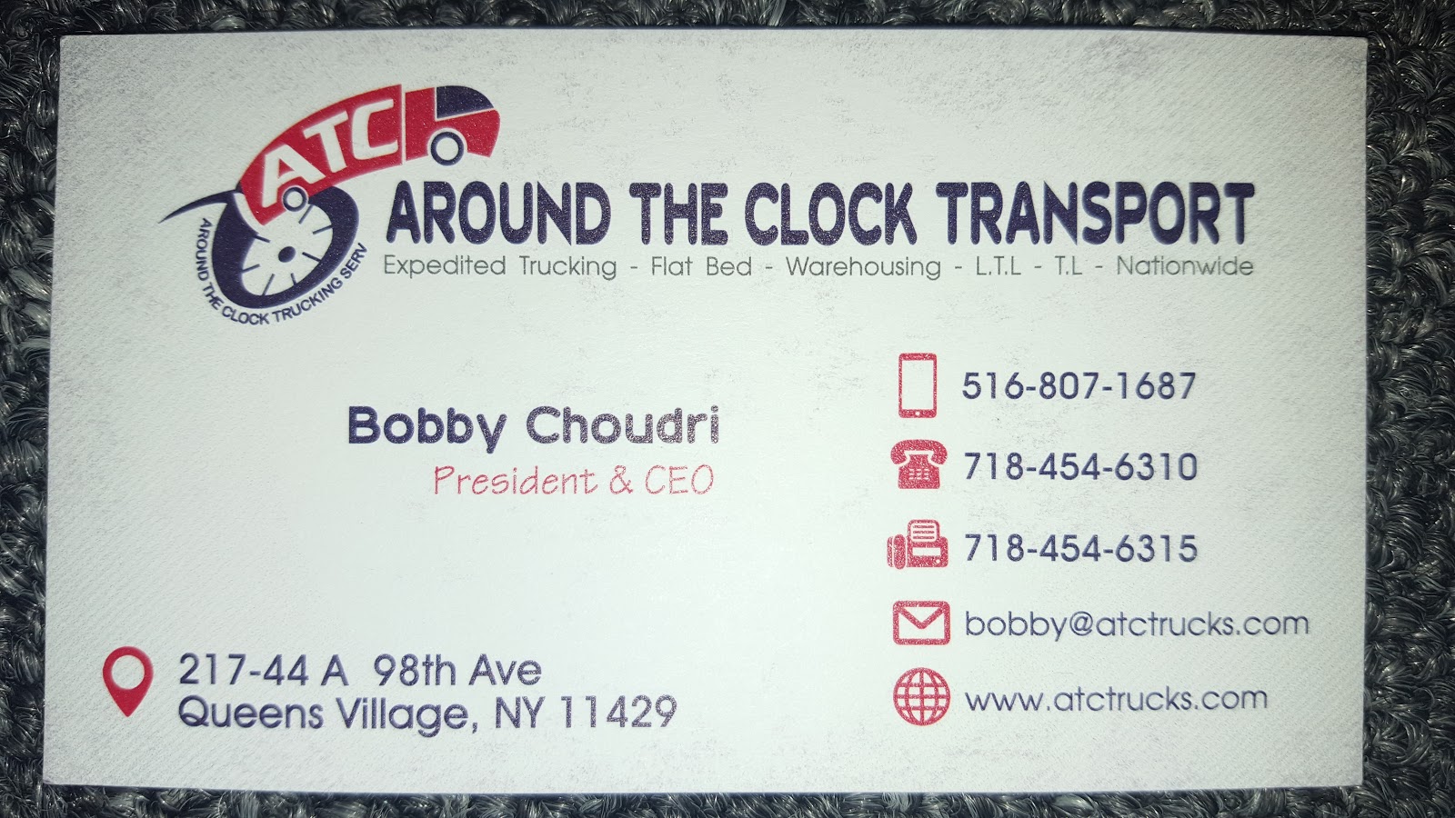 Photo of Around the Clock Transport in Queens City, New York, United States - 1 Picture of Point of interest, Establishment, Moving company