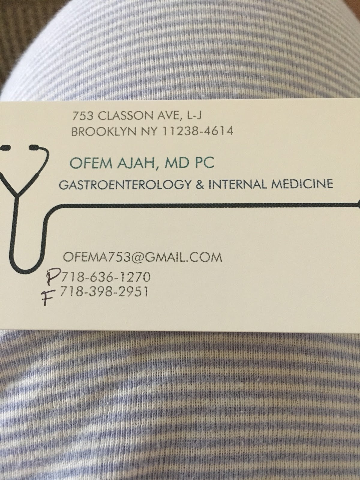 Photo of Ofem Ajah MD in Kings County City, New York, United States - 1 Picture of Point of interest, Establishment, Health, Doctor