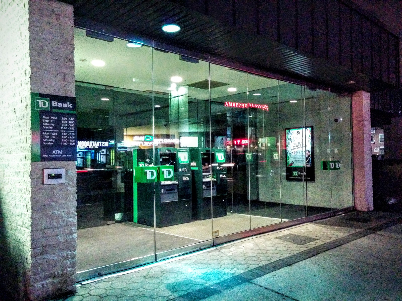 Photo of TD Bank in Kings County City, New York, United States - 1 Picture of Point of interest, Establishment, Finance, Atm, Bank