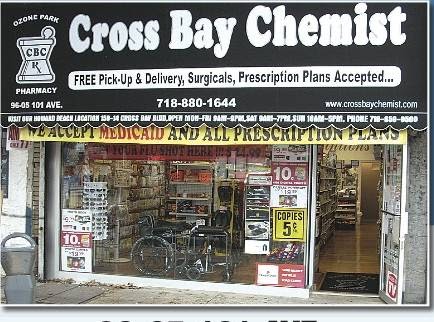 Photo of CROSS BAY CHEMIST in Ozone Park City, New York, United States - 2 Picture of Point of interest, Establishment, Store, Health, Pharmacy