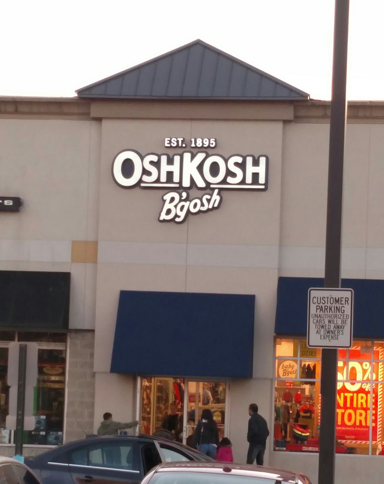 Photo of OshKosh B'gosh in North Bergen City, New Jersey, United States - 2 Picture of Point of interest, Establishment, Store, Clothing store, Shoe store