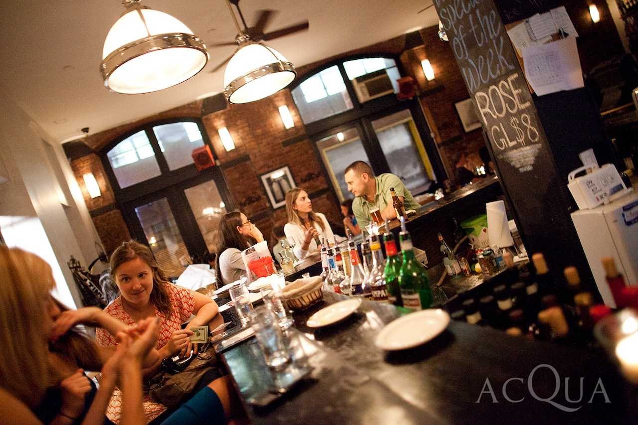 Photo of Acqua at Peck Slip in New York City, New York, United States - 2 Picture of Restaurant, Food, Point of interest, Establishment, Bar