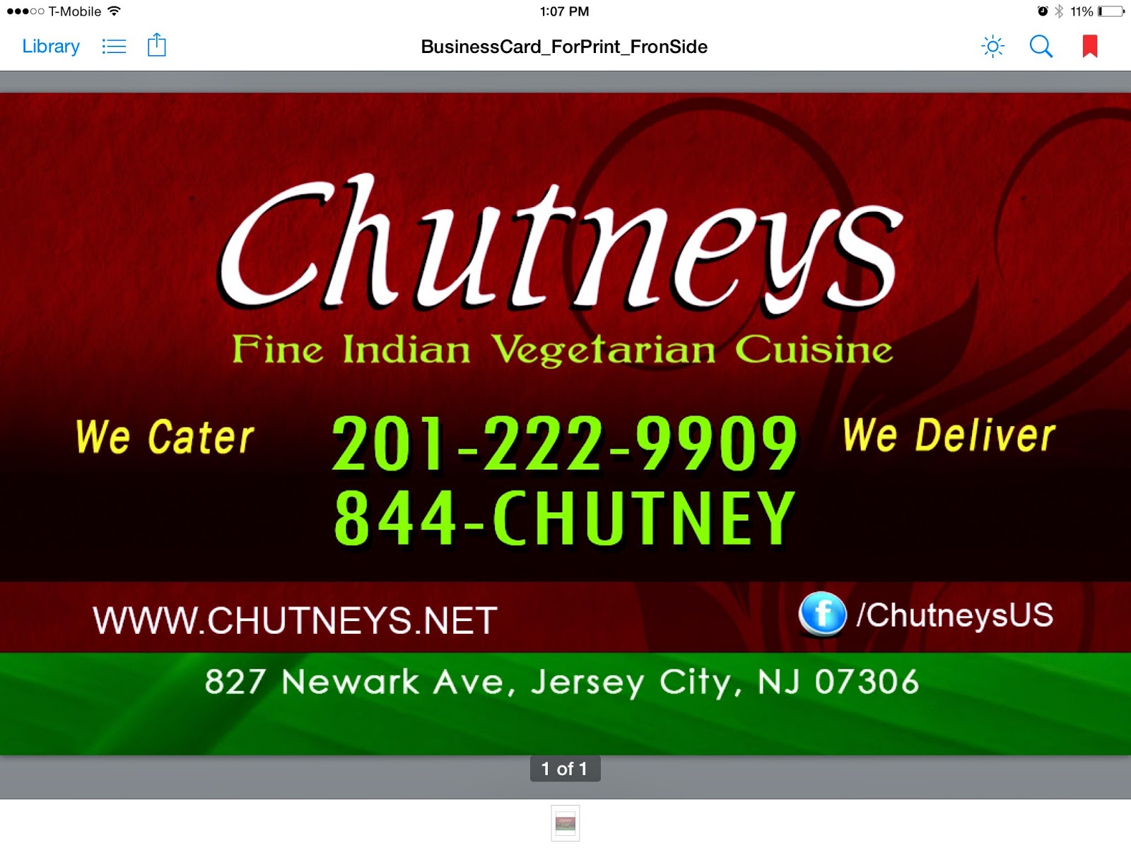 Photo of Chutneys in Jersey City, New Jersey, United States - 7 Picture of Restaurant, Food, Point of interest, Establishment