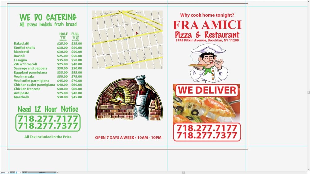 Photo of Fra Amici Pizza in Brooklyn City, New York, United States - 3 Picture of Restaurant, Food, Point of interest, Establishment, Meal takeaway, Meal delivery