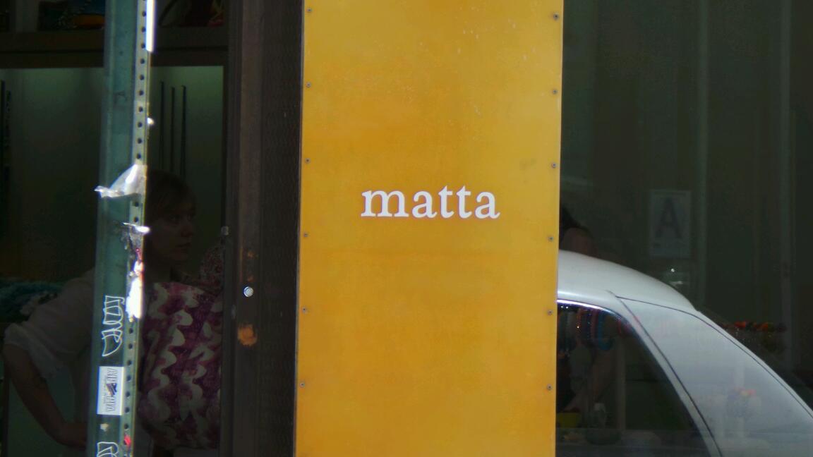 Photo of Matta in New York City, New York, United States - 1 Picture of Point of interest, Establishment, Store, Clothing store