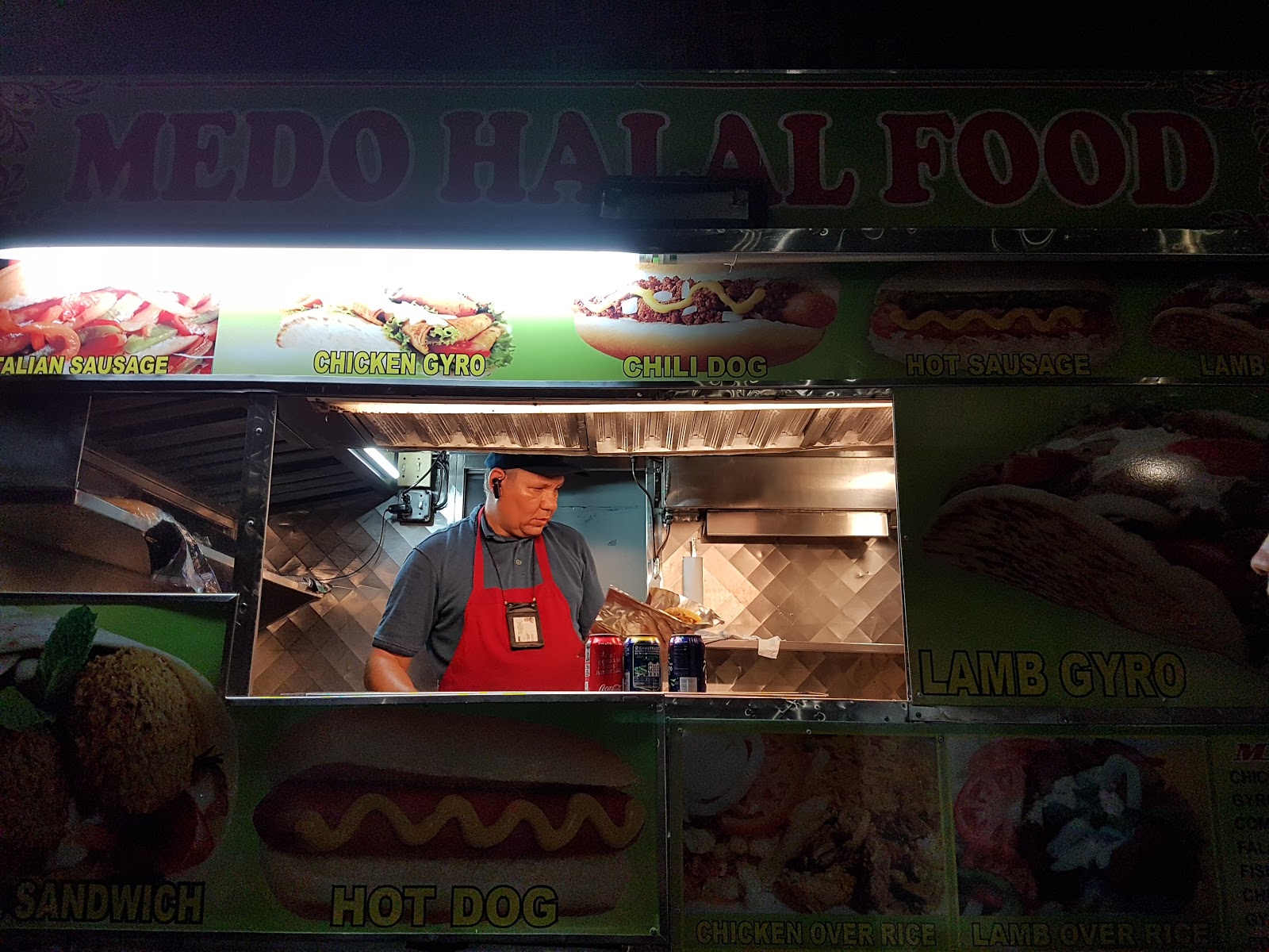 Photo of Medo Halal Food Cart in New York City, New York, United States - 1 Picture of Food, Point of interest, Establishment, Store, Grocery or supermarket