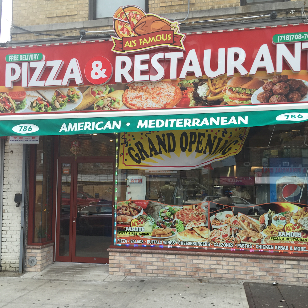Photo of Al's Famous Pizza and Restaurant in Bronx City, New York, United States - 1 Picture of Restaurant, Food, Point of interest, Establishment