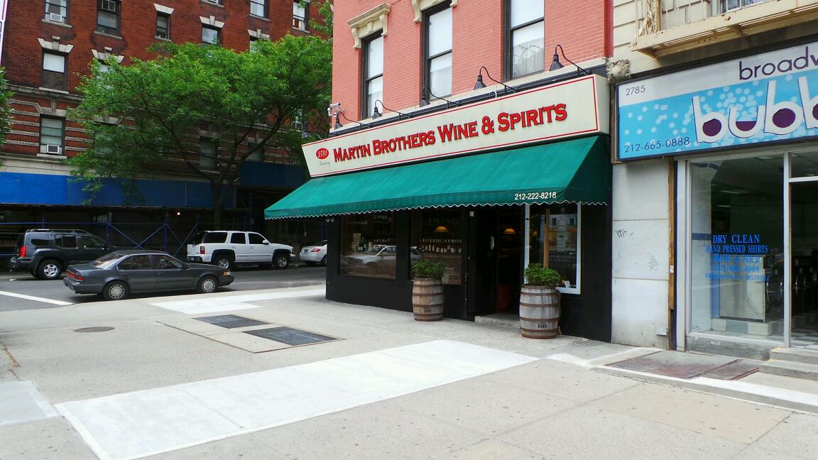 Photo of Martin Brothers Wine & Spirits in New York City, New York, United States - 1 Picture of Food, Point of interest, Establishment, Store, Liquor store