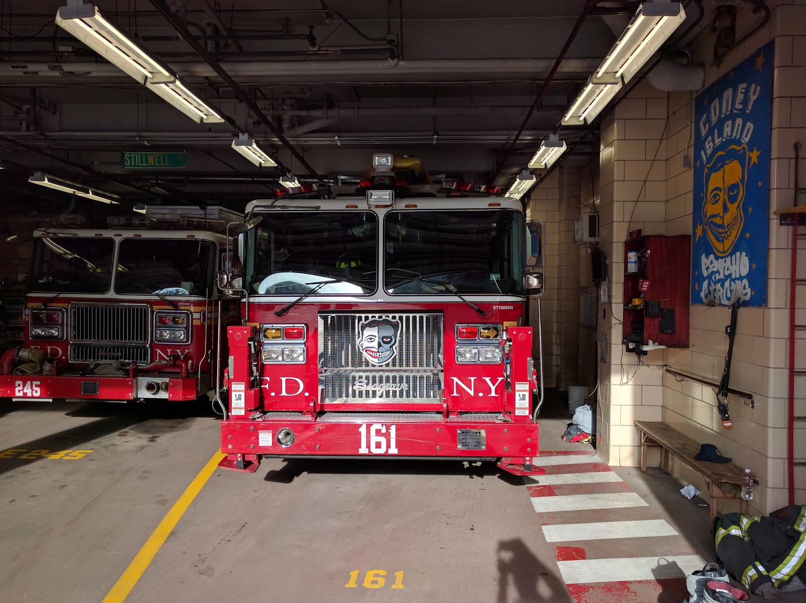 Photo of FDNY Battalion 43, Engine 245 & Ladder 161 in Kings County City, New York, United States - 1 Picture of Point of interest, Establishment, Fire station