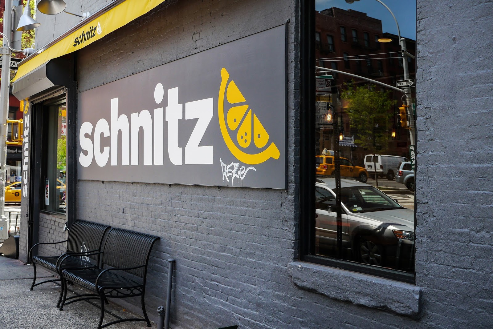 Photo of Schnitz in New York City, New York, United States - 2 Picture of Restaurant, Food, Point of interest, Establishment, Meal takeaway