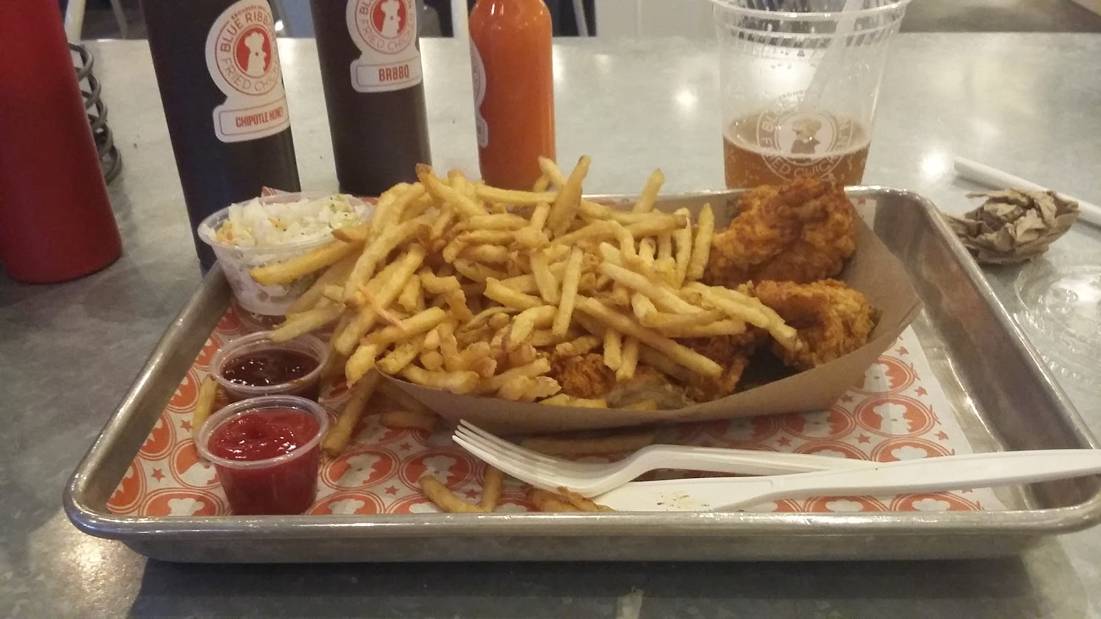 Photo of Blue Ribbon Fried Chicken in New York City, New York, United States - 2 Picture of Restaurant, Food, Point of interest, Establishment