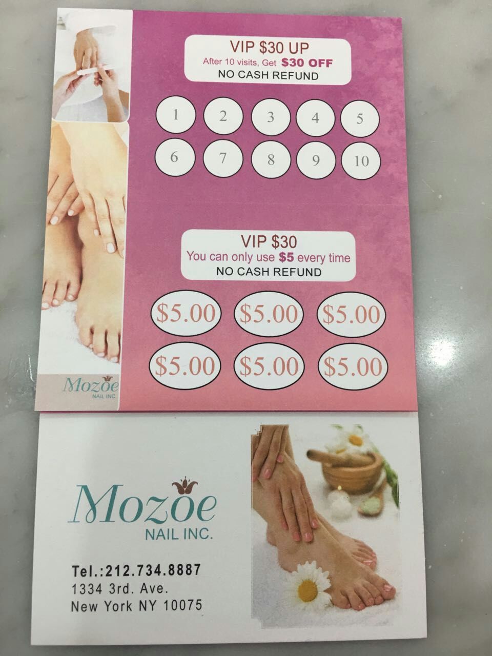 Photo of Mozoe Nails in New York City, New York, United States - 8 Picture of Point of interest, Establishment, Beauty salon, Hair care