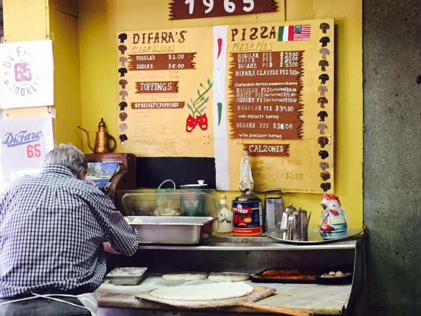 Photo of Di Fara Pizza in Brooklyn City, New York, United States - 5 Picture of Restaurant, Food, Point of interest, Establishment, Meal takeaway