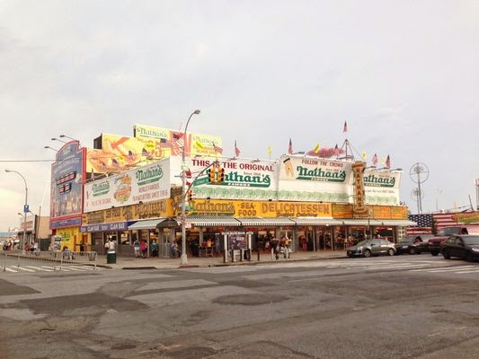 Photo of Nathan's Famous in Brooklyn City, New York, United States - 10 Picture of Restaurant, Food, Point of interest, Establishment