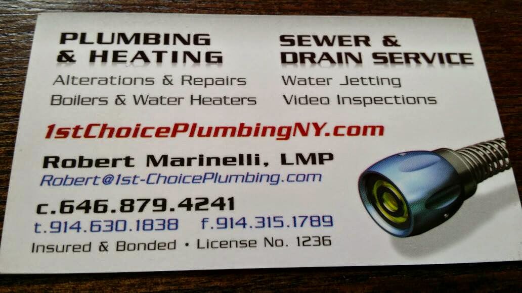 Photo of 1st Choice Plumbing | Westchester's 1st Choice for all Plumbing & Heating Needs in Mamaroneck City, New York, United States - 3 Picture of Point of interest, Establishment, General contractor, Plumber