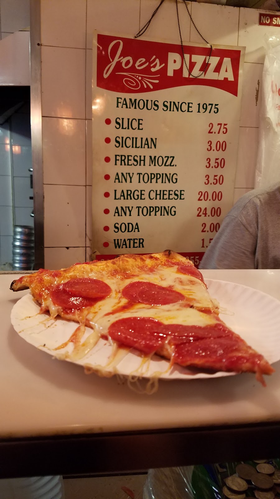 Photo of Joe's Pizza in New York City, New York, United States - 9 Picture of Restaurant, Food, Point of interest, Establishment, Meal takeaway, Meal delivery