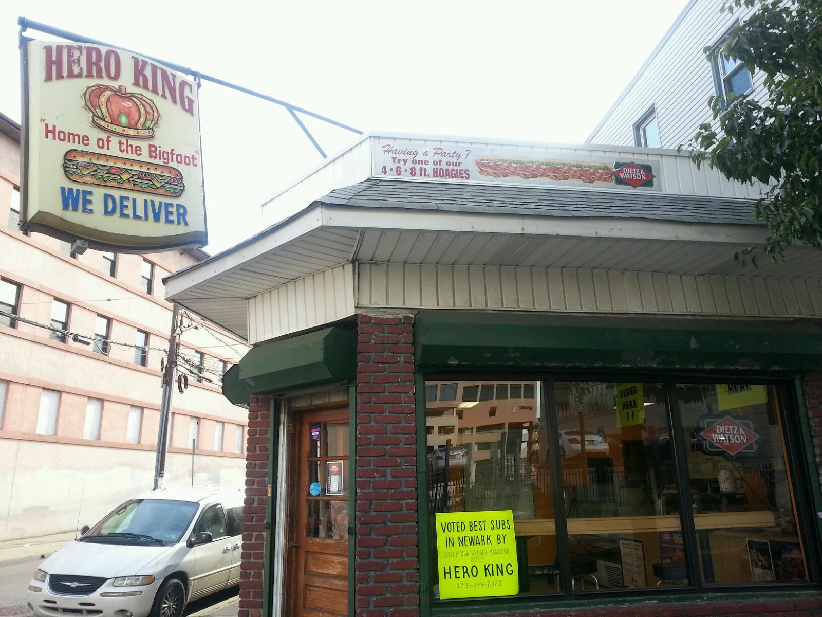 Photo of Hero King Sandwich Shop in Newark City, New Jersey, United States - 2 Picture of Restaurant, Food, Point of interest, Establishment, Meal takeaway