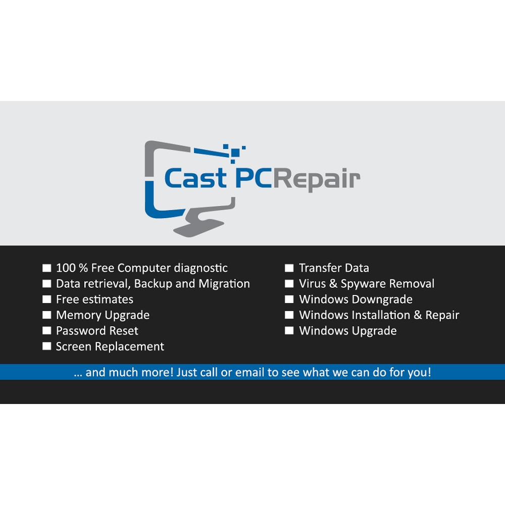 Photo of Cast PcRepair Computer Repair in Elizabeth City, New Jersey, United States - 2 Picture of Point of interest, Establishment