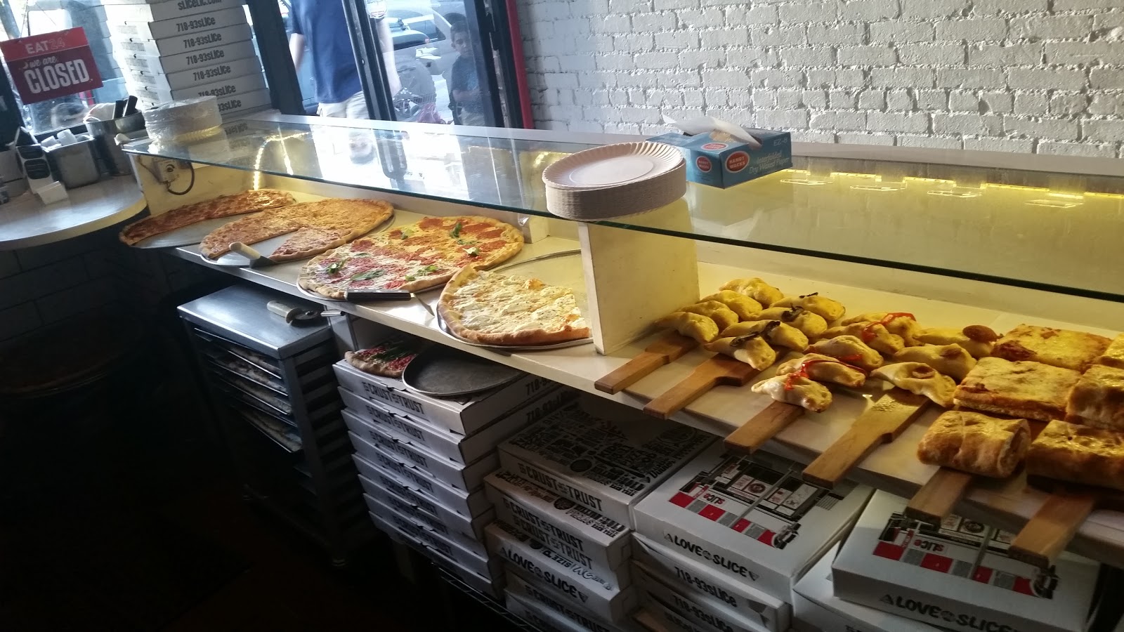 Photo of sLICe Pizzeria in Queens City, New York, United States - 4 Picture of Restaurant, Food, Point of interest, Establishment, Meal takeaway