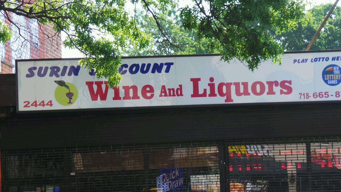 Photo of Surin Discount Liquor in Bronx City, New York, United States - 2 Picture of Food, Point of interest, Establishment, Store, Liquor store