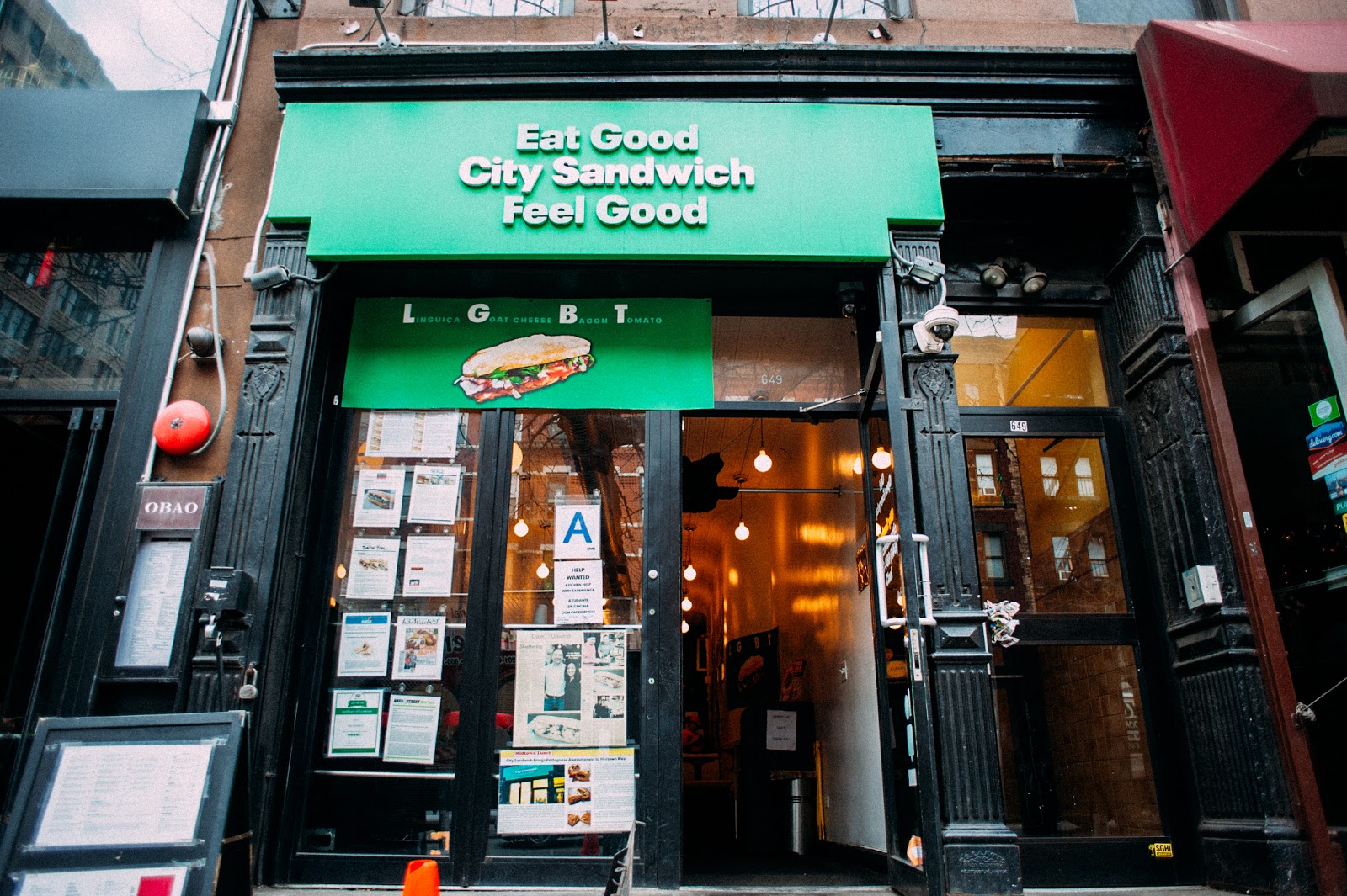 Photo of City Sandwich in New York City, New York, United States - 3 Picture of Restaurant, Food, Point of interest, Establishment