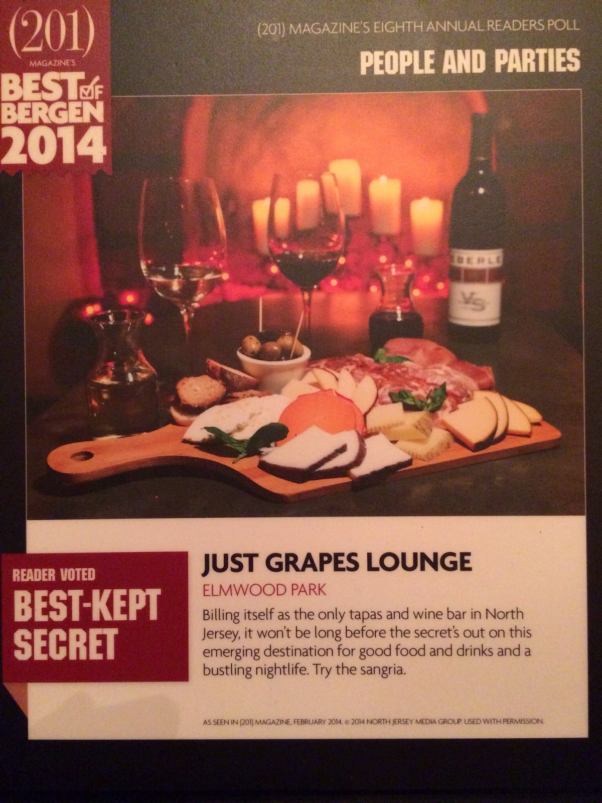 Photo of Just Grapes Lounge in Elmwood Park City, New Jersey, United States - 9 Picture of Food, Point of interest, Establishment, Bar, Night club