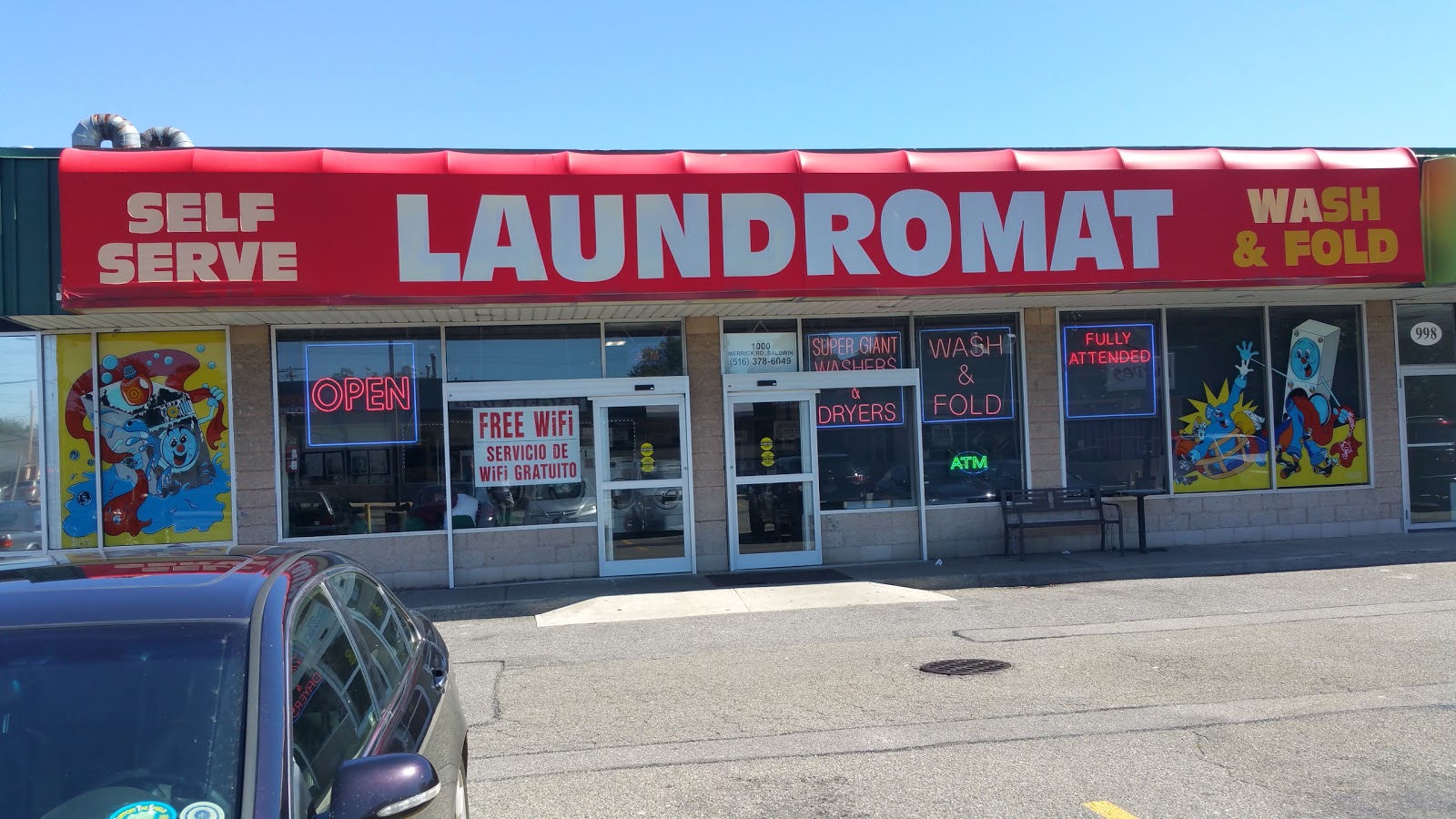 Photo of 24 Hour Laundromat in Baldwin City, New York, United States - 1 Picture of Point of interest, Establishment, Laundry