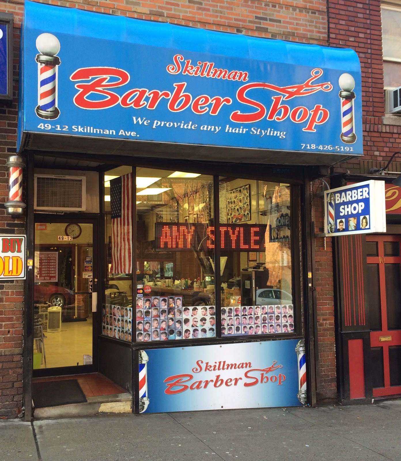 Photo of Skillman Barber Shop in Queens City, New York, United States - 1 Picture of Point of interest, Establishment, Finance, Store, Health, Hair care