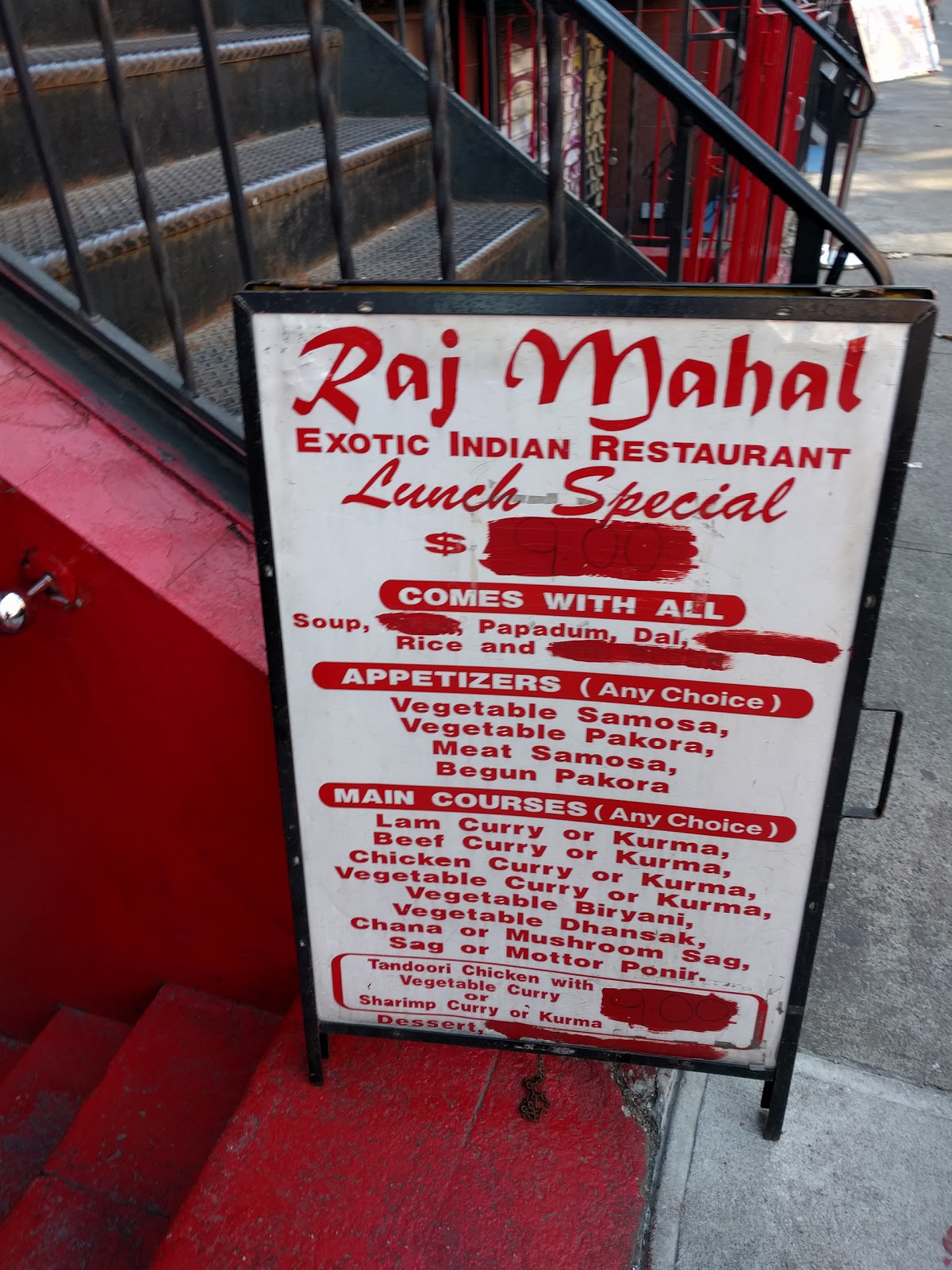 Photo of Raj Mahal in New York City, New York, United States - 3 Picture of Restaurant, Food, Point of interest, Establishment