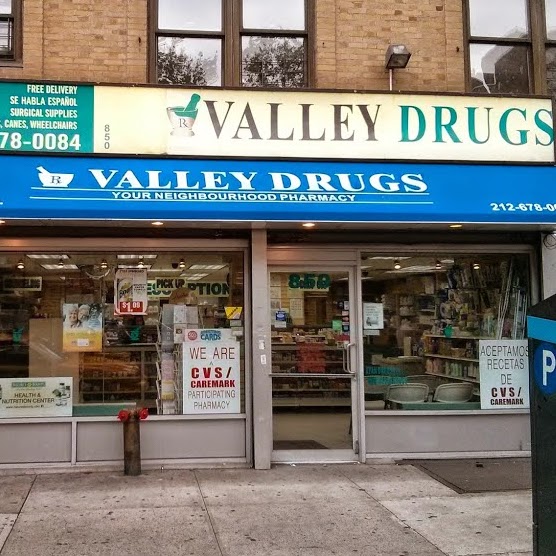 Photo of Valley Drugs in New York City, New York, United States - 1 Picture of Point of interest, Establishment, Store, Health, Pharmacy