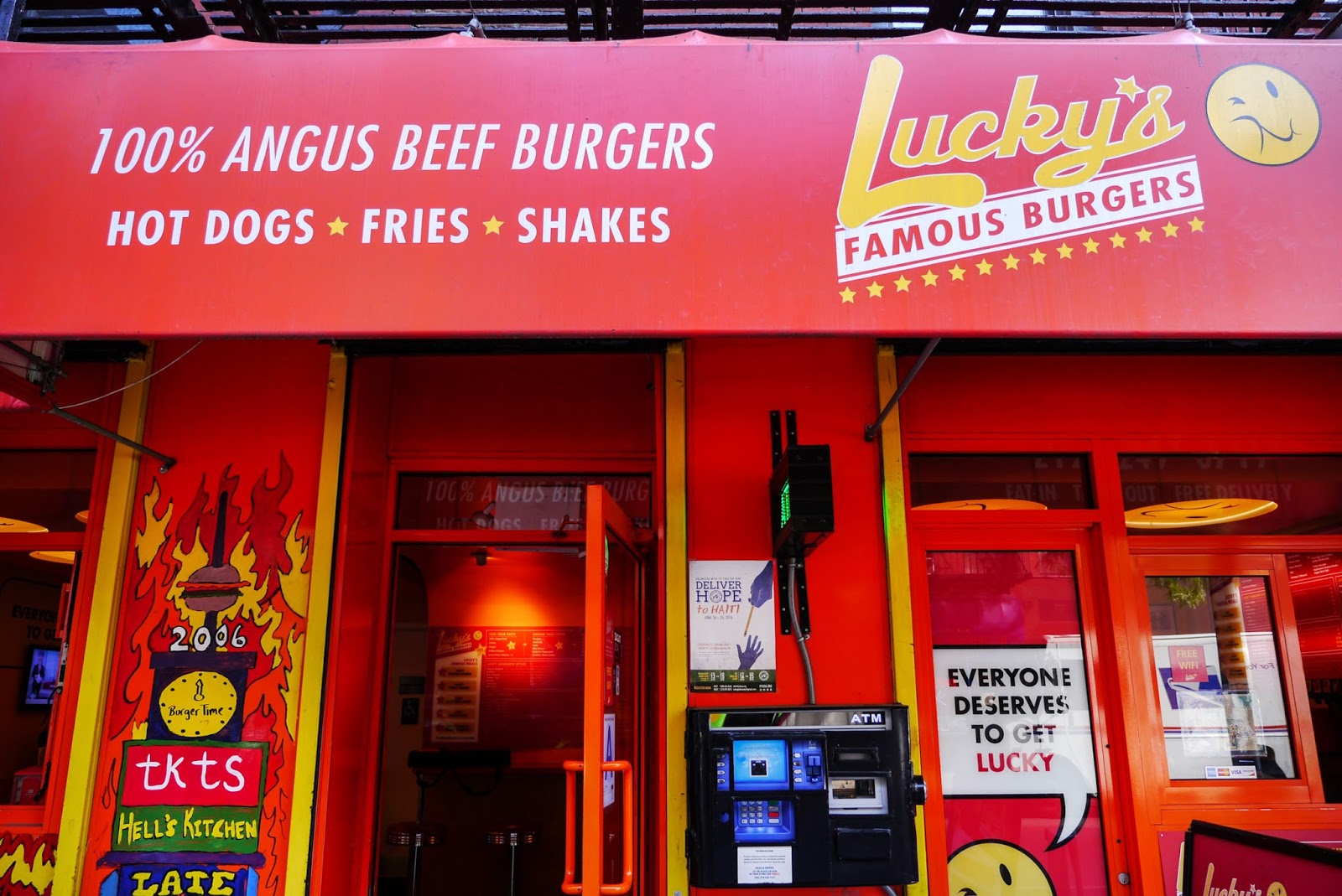 Photo of Luckys Famous Burgers in New York City, New York, United States - 10 Picture of Restaurant, Food, Point of interest, Establishment